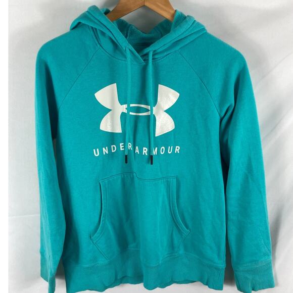 Under Armour Graphic Print Loose Fit Hoodie Size Small - Picture 1 of 4